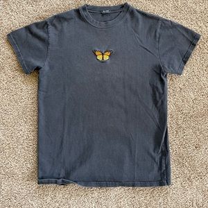 Brandy Melville Butterfly Graphic T-Shirt